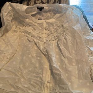 Torrid white blouse size 18 - 20